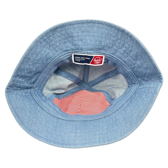 Herschel Supply Co | Small/Medium | Blue Denim Henderson Bucket Hat - Picture 6 of 7